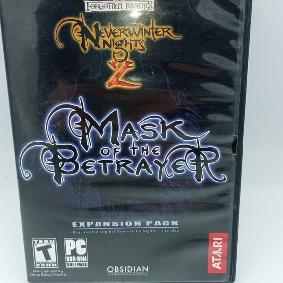 Forgotten Realms Neverwinter Nights 2 Expansion Pack PC (DVD Rom) Obsidian Atari - Picture 1 of 11